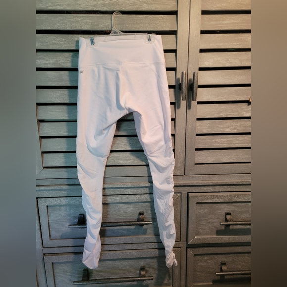 Fabletics Cashel Foldover PureLuxe Legging - Women's XS (White) - Picture 2 of 10